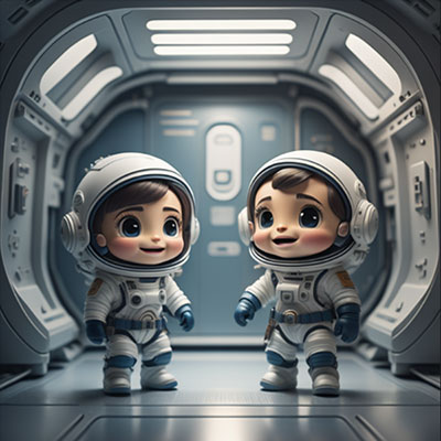 Chibi Astronaut