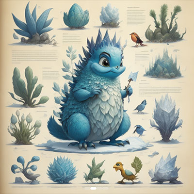 Field Guide for Frozen Ice Planet